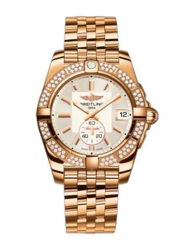 [H3733053.G714.376H] Galactic 36 Automatic Rose Gold / Diamond / Stratus Silver / Bracelet