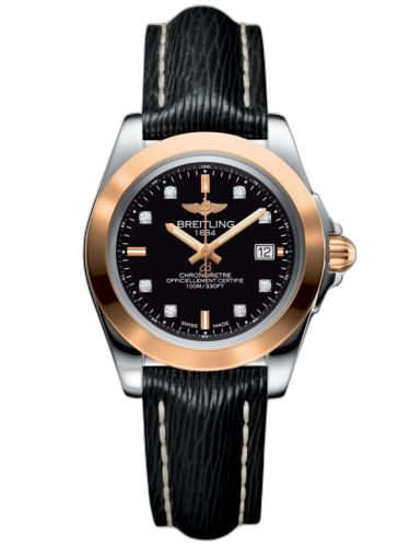 [C7133012/BF64/208X/A14BA.1] Galactic 32 Sleek Edition Stainless Steel / Rose Gold / Trophy Black Diamond / Sahara