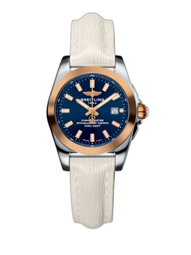 [C7234812/C950/274X/A12BA.1] Galactic 29 Stainless Steel / Rose Gold / Horizon Blue / Sahara