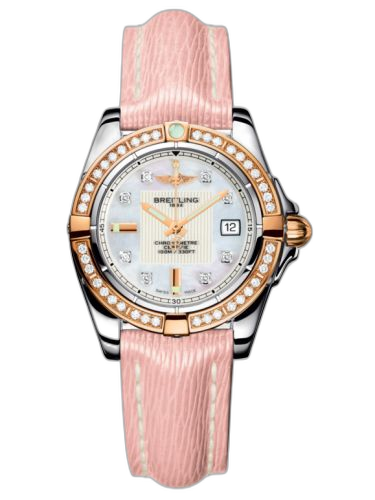 [C71356LA.A712.238X] Galactic 32 Stainless Steel / Rose Gold / Diamond / Pearl Diamond / Sahara