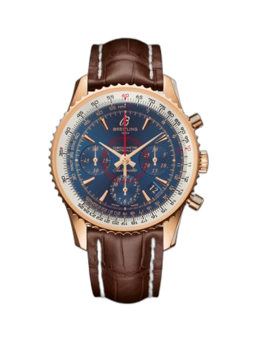 [RB013012.C896.724P] Montbrillant 01 Red Gold / Aurora Blue / Croco