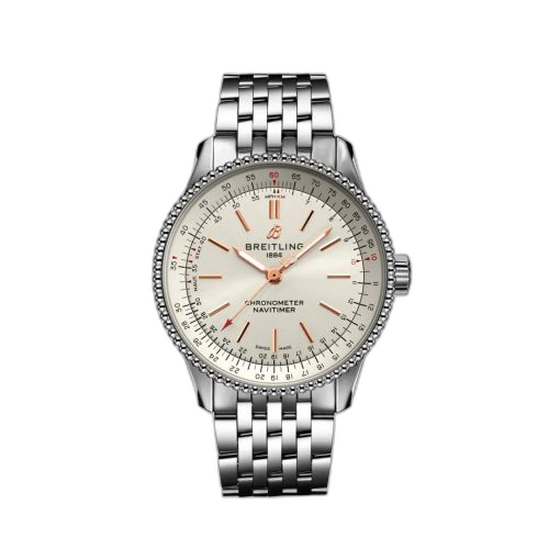 [A17395F41G1A1] Navitimer 1 35 Automatic Stainless Steel / Silver / Bracelet