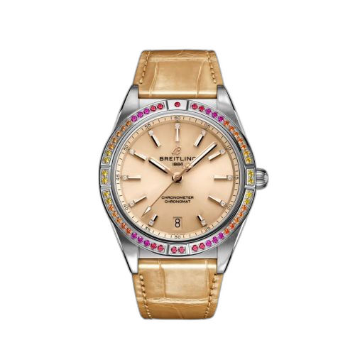 [A10380611A1P1] Chronomat Automatic 36 South Sea Stainless Steel / Beige