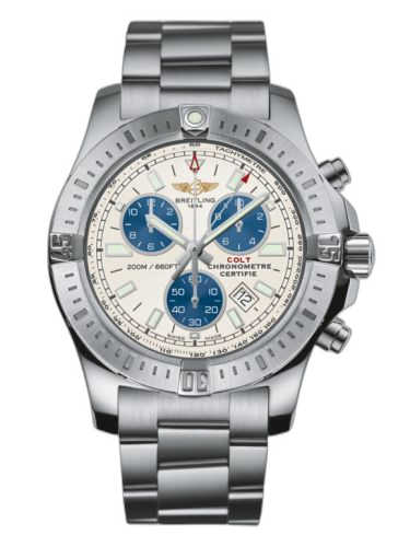 [A73388111G1A1 (aka: A7338811.G790.173A)] Colt Chronograph Stratus Silver / Bracelet