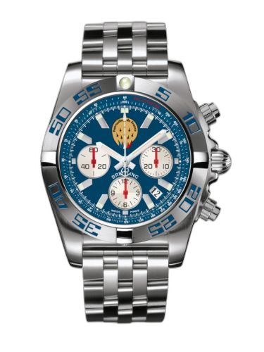 [AB01109E.C886.377A] Chronomat 44 Stainless Steel / Patrouille de France / Bracelet