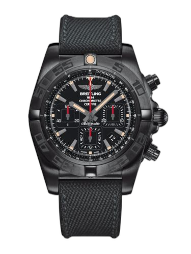 [MB0111C3.BE35.253S] Chronomat 44 Blacksteel / Black / Military