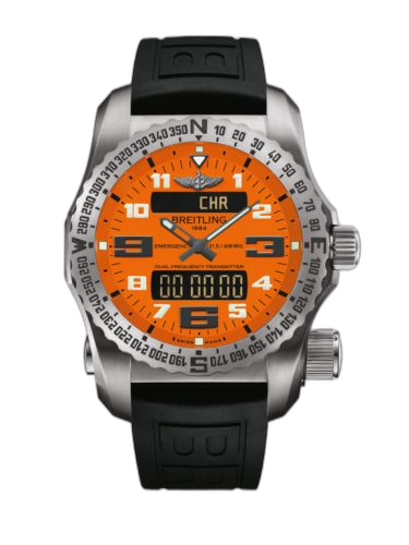 [E76325A5/O508/156S/E20DSA.4] Emergency II Titanium / Orange / Rubber / Folding