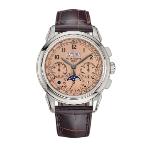 [5270P-001] Perpetual Calendar Chronograph 5270 Platinum / Salmon