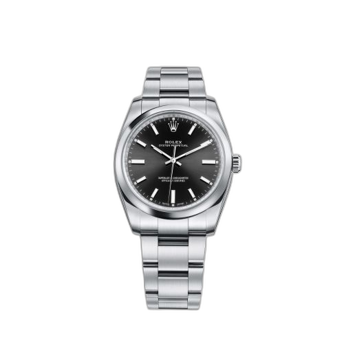 [114200-0023] Oyster Perpetual 34 Black
