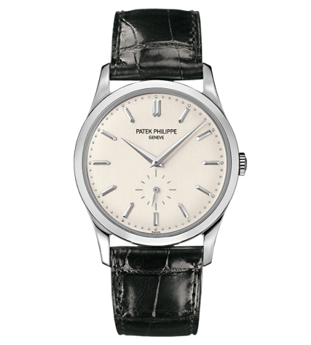 [5196G-001] Calatrava 5196 White Gold / Silver