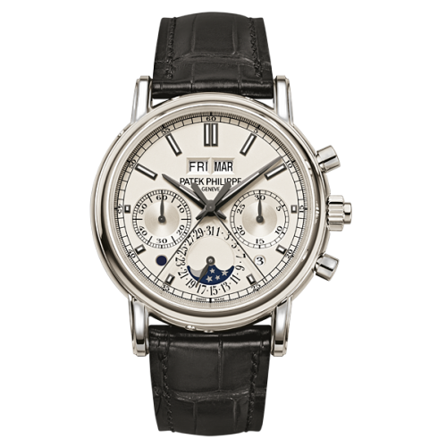 [5204P-001] Perpetual Calendar Split-Seconds Chronograph 5204 Platinum / Silver