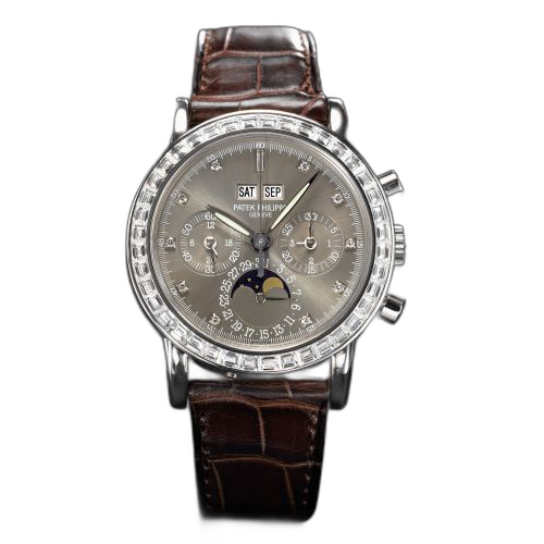 [3990P-XX1] Perpetual Calendar Chronograph 3990 Platinum / Slate