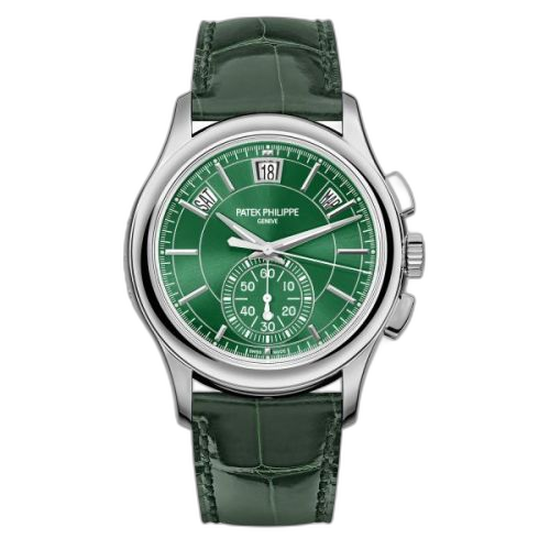 [5905P-014 (aka: Weir & Sons, Connor McGregor)] Annual Calendar Chronograph 5905 Platinum / Green