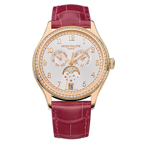 [4947R-001] Annual Calendar 4947 Rose Gold / Silver