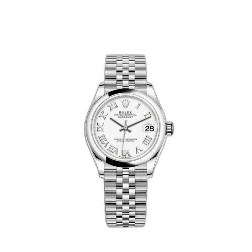 [278240-0004] Datejust 31 Stainless Steel / Jubilee / White - Roman