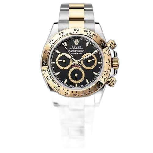 [126503-0003 (aka: M126503-0003)] Cosmograph Daytona Stainless Steel - Yellow Gold / Black / Oyster