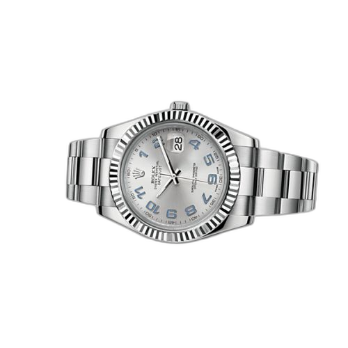 [116334-0001] Datejust II Fluted Rhodium