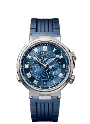 [5547BB/Y2/5ZU] Marine Alarme Musicale White Gold / Blue / Rubber