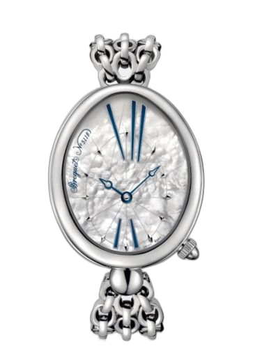 [8967ST/51/J50] Reine de Naples 8967 Stainless Steel / White MOP / Bracelet