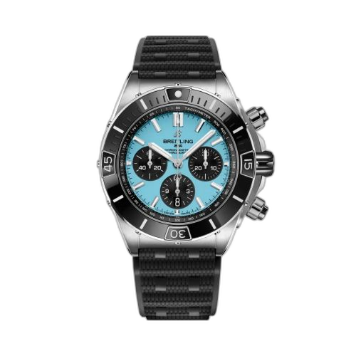 [AB01369A1L1S1] Super Chronomat B01 44 Stainless Steel / Carribean