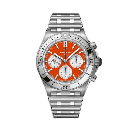 [AB01342B1O2A1] Chronomat B01 42 NFL Denver Broncos