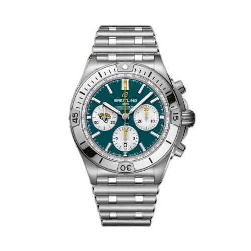 [AB01342B1L3A1] Chronomat B01 42 NFL Jacksonville Jaguars