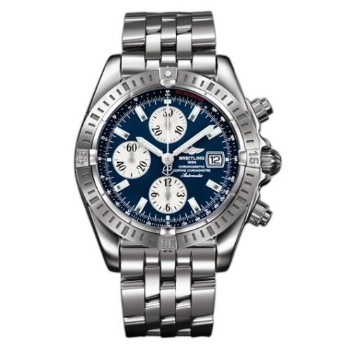 [A1335611/C645] Chronomat Evolution Stainless Steel / Blue