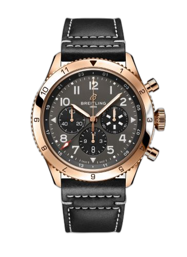 [RB04451A1B1X1] Super AVI B04 Chronograph GMT 46 P-51 Mustang Red Gold / Boutique Edition