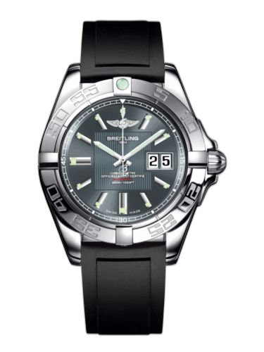 [A49350L2.F549.132S] Galactic 41 Stainless Steel / Tomcat Gray / Rubber