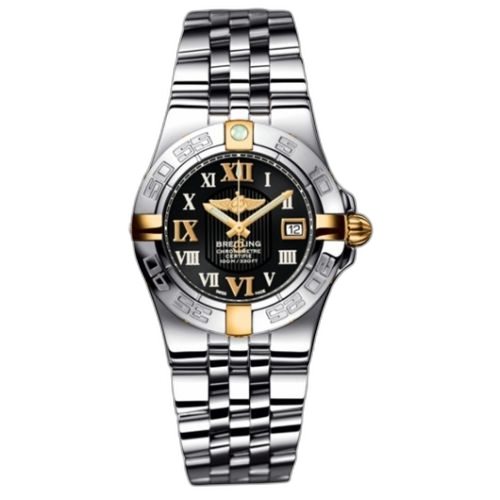 [B71340L2.B951.368A] Galactic 30 Two Tone Black / Roman / Bracelet