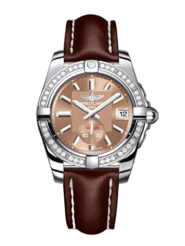 [A3733053/Q582/416X/A16BA.1] Galactic 36 Automatic Stainless Steel / Diamond / Copperhead Bronze / Calf