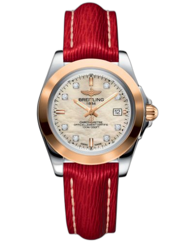 [C7133012/A803/209X/A14BA.1] Galactic 32 Sleek Edition Stainless Steel / Rose Gold / Pearl Diamond / Sahara