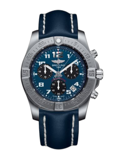 [EB601010.C945.105X] Chronospace Evo B60 Mariner Blue / Calf