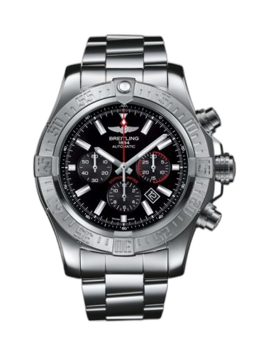 [AB01901A.BF88.168A (aka: AB01901A|BF88|168A)] Super Avenger 01 Stainless Steel / Volcano Black / Bracelet