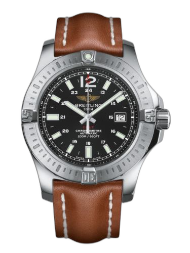 [A1738811.BD44.433X] Colt 44 Automatic Volcano Black / Calf