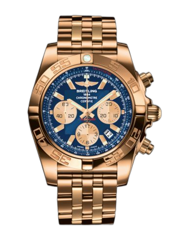 [HB011012.C790.375H] Chronomat 44 Rose Gold / Metallica Blue / Bracelet