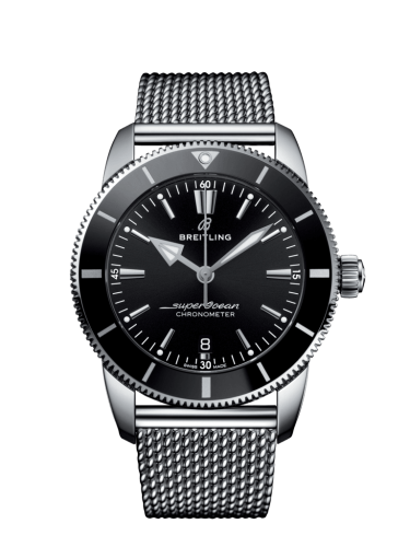 [AB2030121B1A1 (aka: AB203012/BG51/154A)] Superocean Heritage II B20 Automatic 44 Stainless Steel / Black / Bracelet