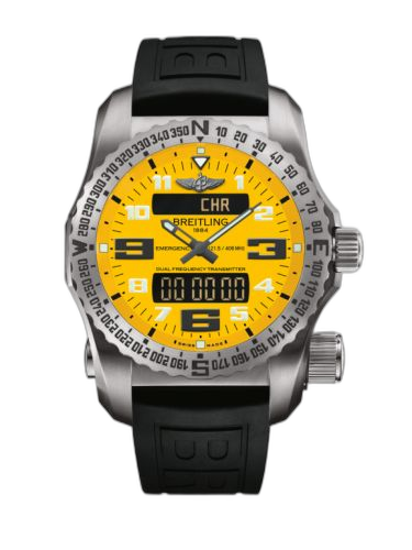 [E76325A4/I520/156S/E20DSA.4] Emergency II Titanium / Yellow / Rubber / Folding