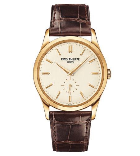 [5196J-001] Calatrava 5196 Yellow Gold / Silver
