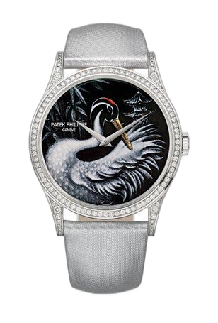 [5077/100G-056] Calatrava 5077 Japanese Cranes