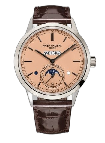 [5236P-010] Perpetual Calender 5236 Platinum / Salmon