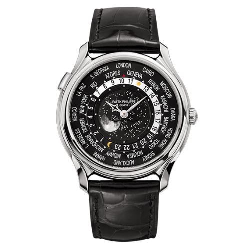 [5575G-001] World Time Moon 5575 White Gold / 175th Anniversary
