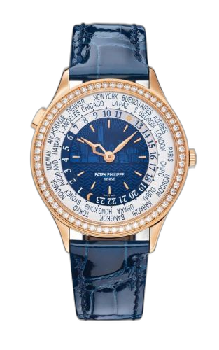 [7130R-012] World Time 7130 Rose Gold New York