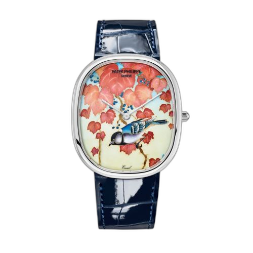 [5738/50G-012] Golden Ellipse 5738 White Gold / Japanese Prints