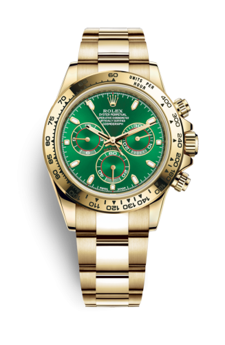 [116508-0013 (aka: m116508-0013)] Cosmograph Daytona Yellow Gold / Green