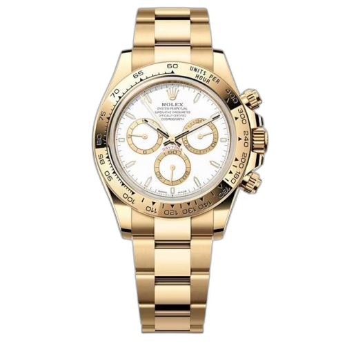 [126508-0001 (aka: M126508-0001)] Cosmograph Daytona Yellow Gold / White / Oyster