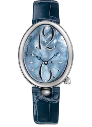 [8967ST/V8/986] Reine de Naples 8967 Stainless Steel / Blue MOP