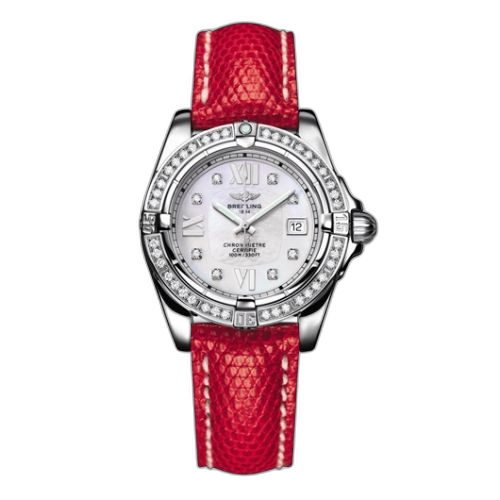 [A7135612.A663] Cockpit Lady Diamond / MOP / Red Teju