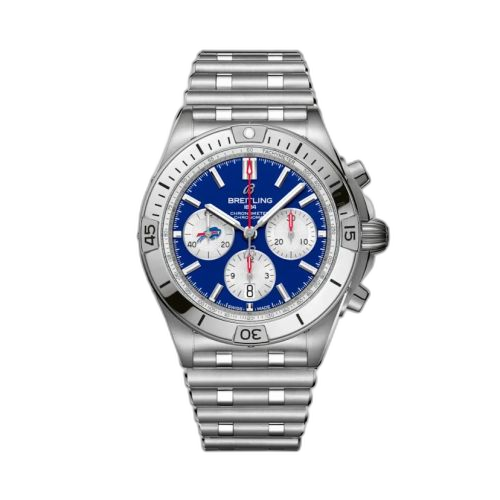 [AB01342B1C3A1] Chronomat B01 42 NFL Buffalo Bills