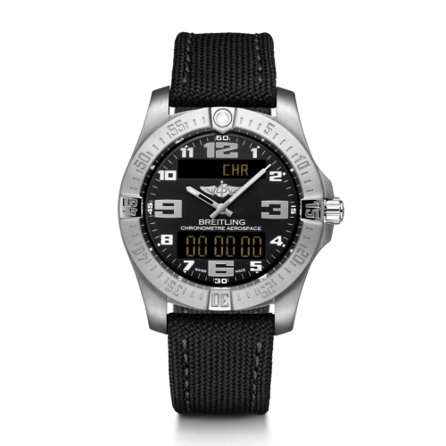 [E79363101B1W1 (aka: E7936310.BC27.109W)] Aerospace Evo Titanium / Black / Military / Pin